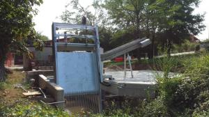 Griglia oleodinamica RD - Impianto di grigliatura acque bianche di Grignano (Comune)