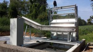 Griglia oleodinamica RD - Impianto di grigliatura acque bianche di Grignano (Comune)